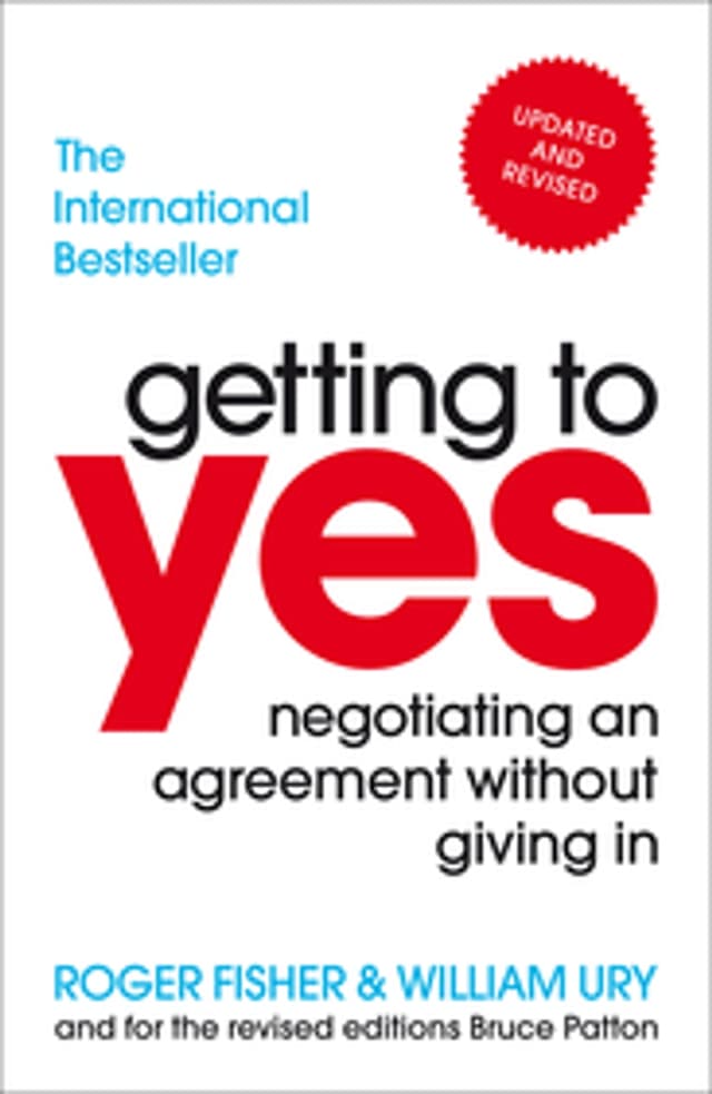 Cover of Getting to Yes