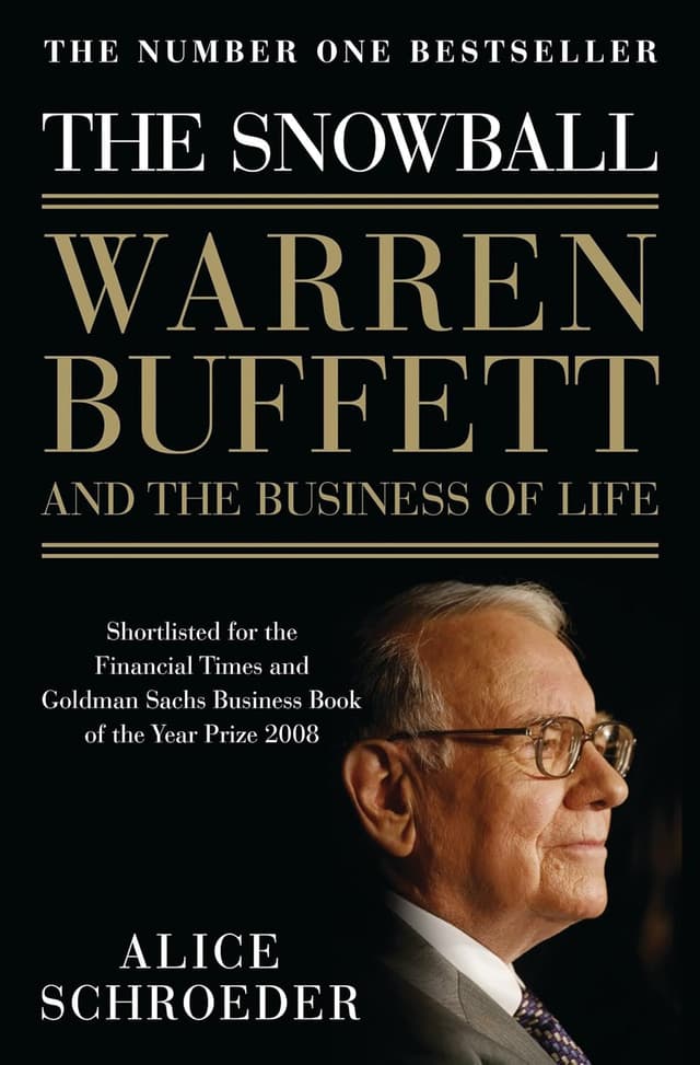 Cover of The Snowball: Warren Buffett and the Business of Life