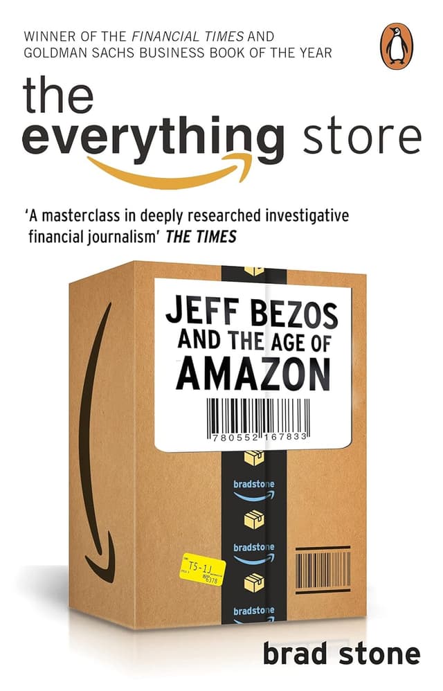 Cover of The Everything Store: Jeff Bezos and the Age of Amazon