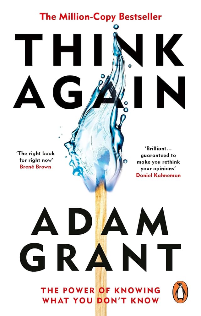 Cover of Think Again: The Power of Knowing What You Don’t Know